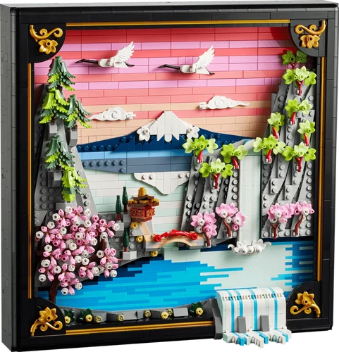 LEGO 31218 Art Japanese Cherry Blossom Landscape | Yoho Toy Store
