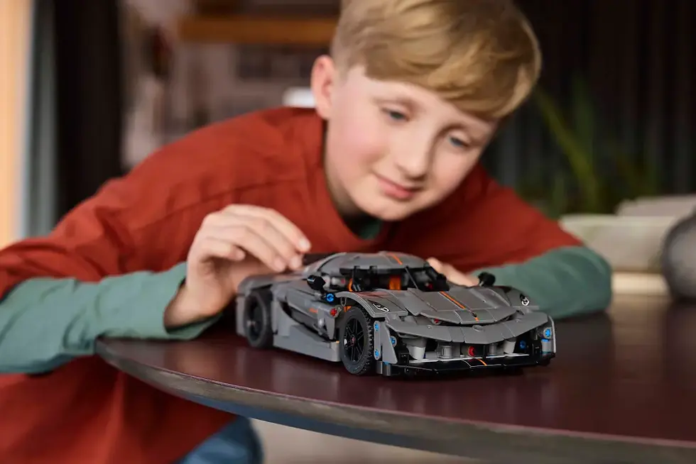 Thumbnail: LEGO 42173 Technic Koenigsegg Jesko Absolut Grey Hypercar
