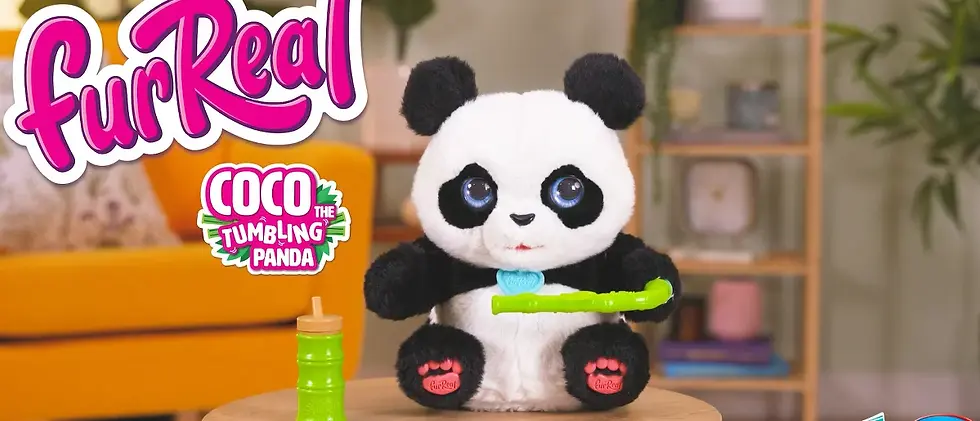 Thumbnail: FurReal Friends Coco the Tumbling Panda Stuffed Animal