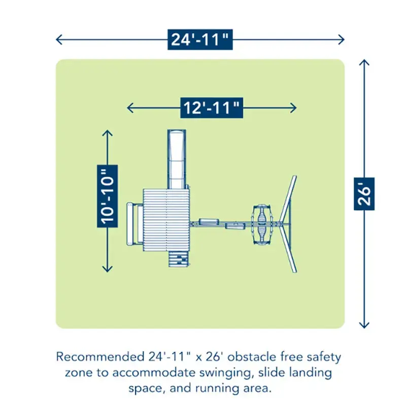 Thumbnail: Kidkraft Windale Wooden Swing Set