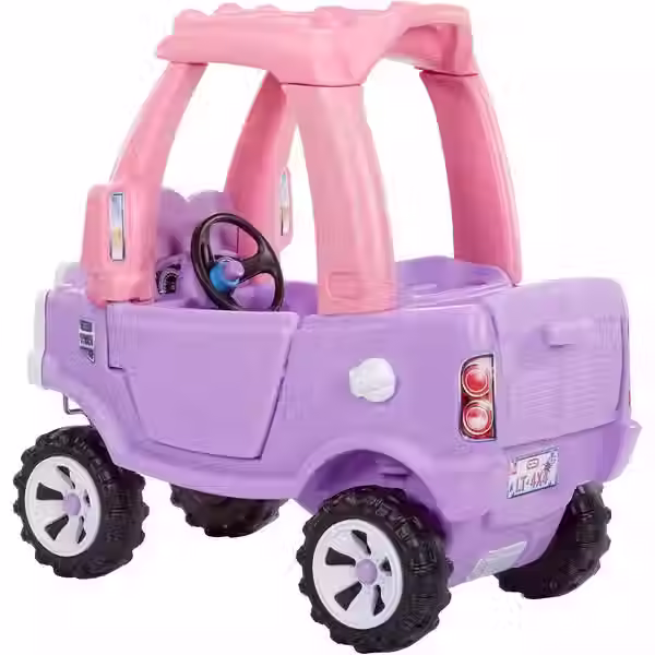 Thumbnail: Little Tikes Princess Cozy Truck Ride-on for girls