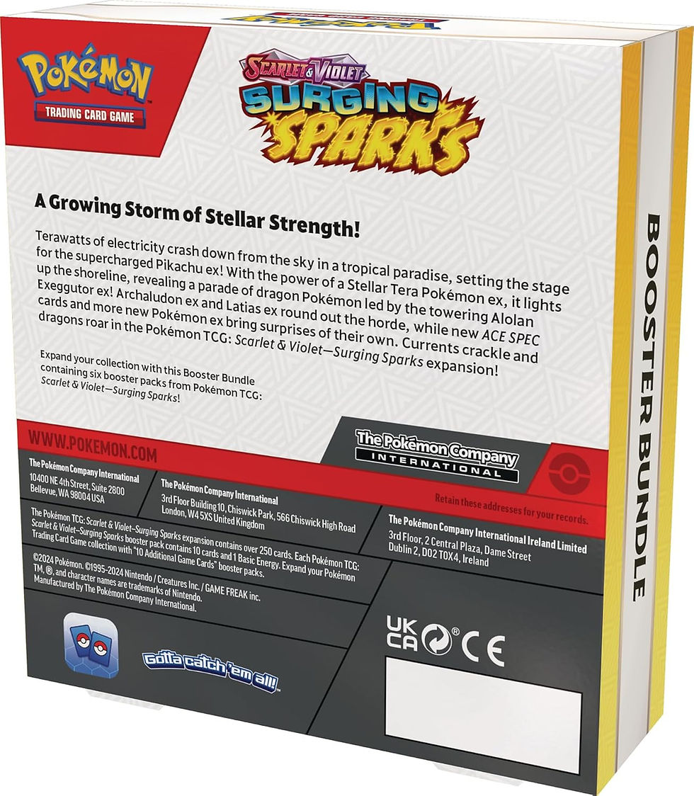 Thumbnail: Pokémon TCG: Scarlet & Violet - Surging Sparks Booster Bundle