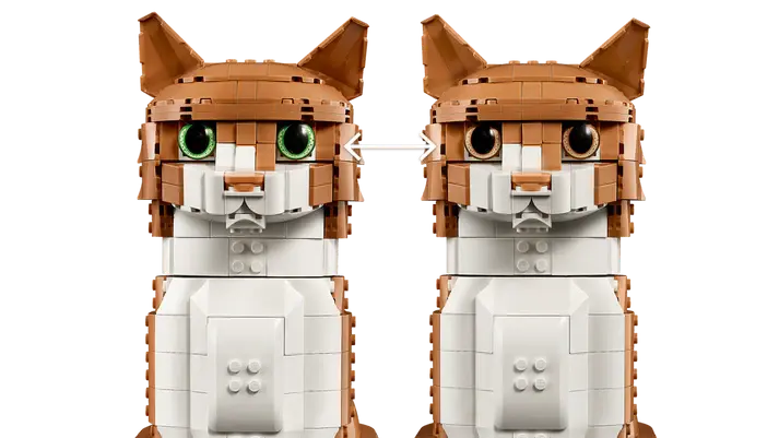Thumbnail: LEGO 21376 Ideas Orange Cat