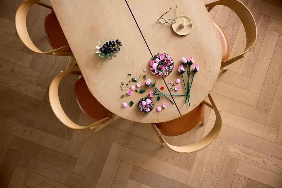 Thumbnail: LEGO 10374 Bouquet of Pink Roses