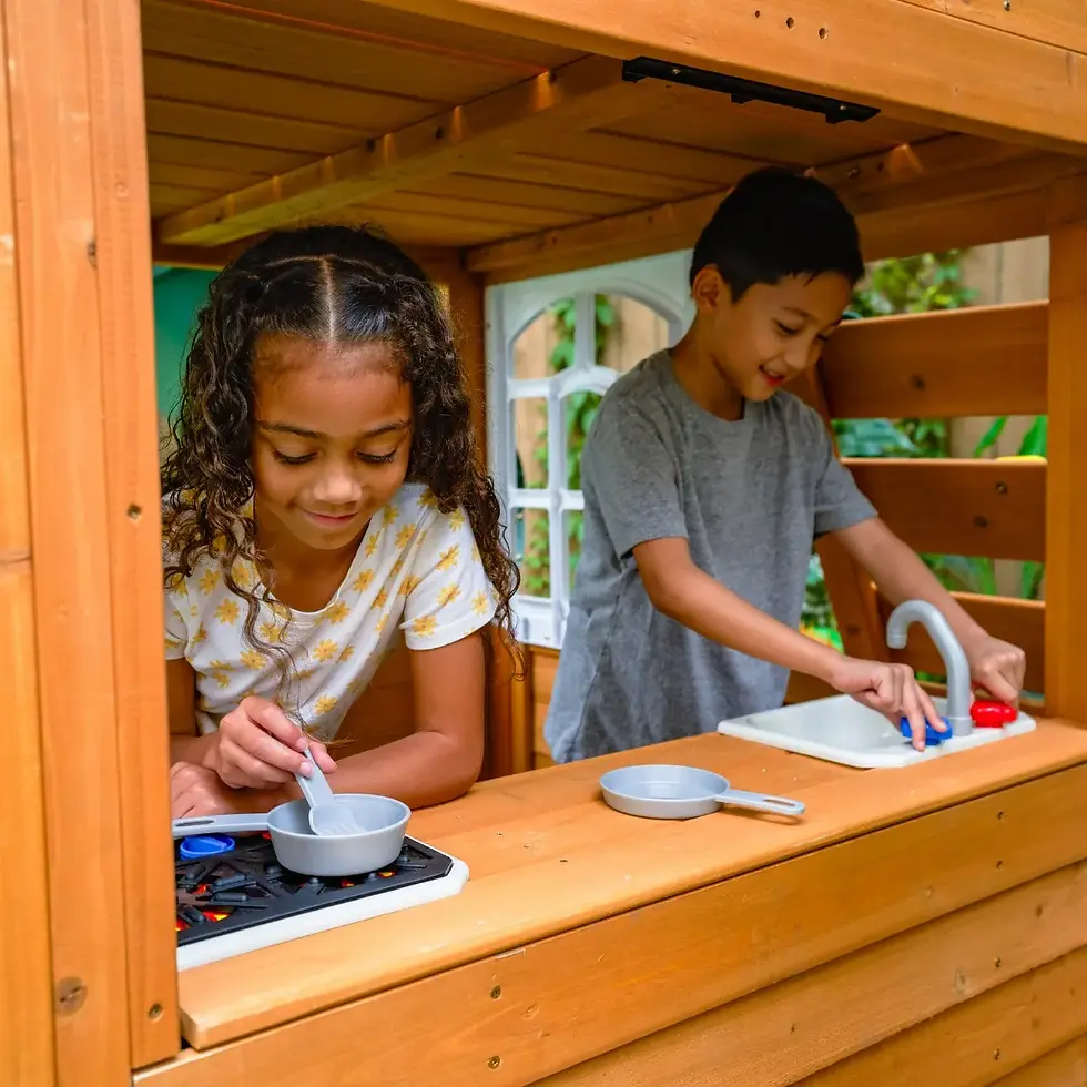 Thumbnail: Kidkraft Ridgemoor Perch Swing Set DIY Assembly