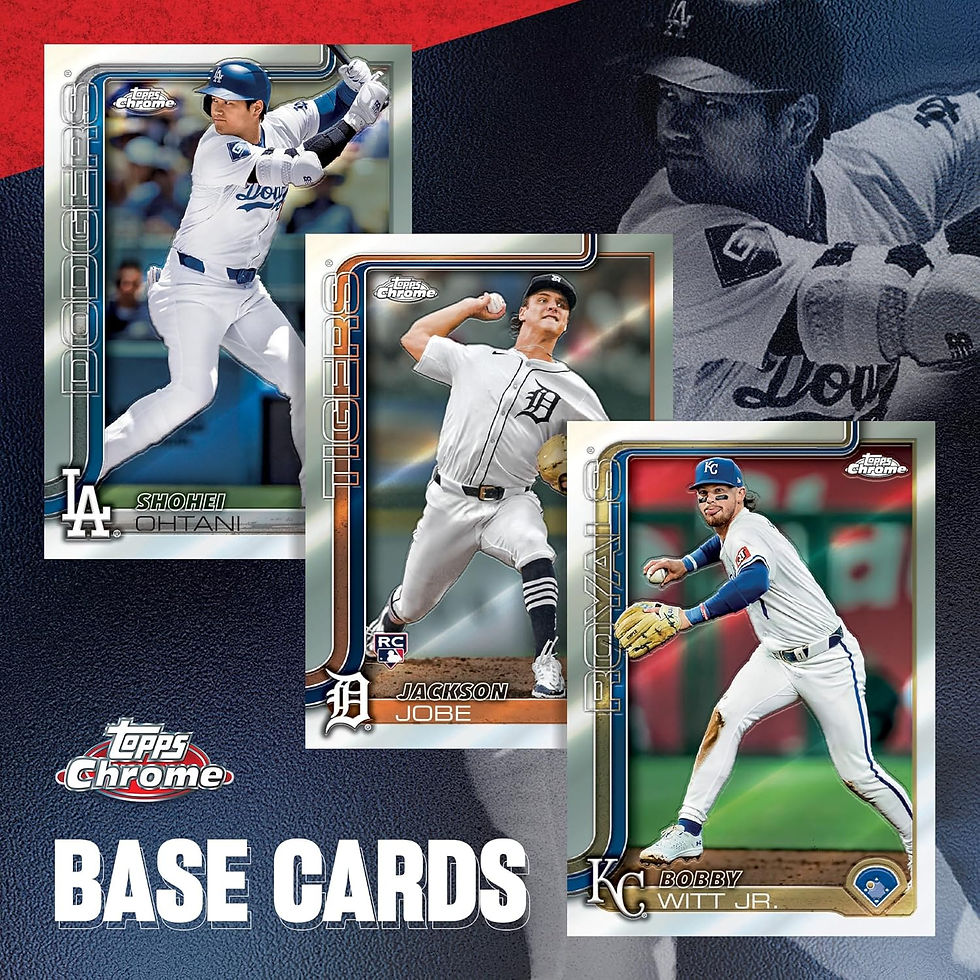 Thumbnail: Topps 2025 Chrome Baseball - Mega Box (Factory Sealed)