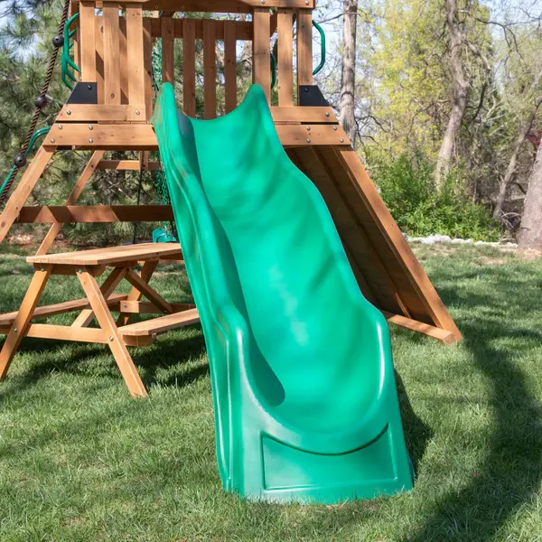 Thumbnail: Backyard Discovery Endeavor II Cedar Wood Swing Set