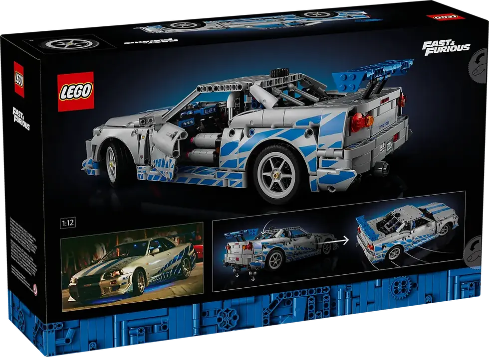 Thumbnail: LEGO 42210 Technic 2 Fast 2 Furious Nissan Skyline GT-R (R34) Car
