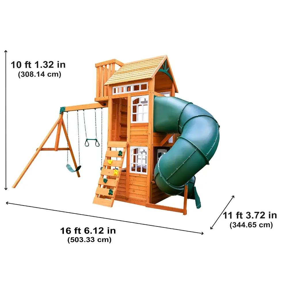 Thumbnail: Kidkraft Ridgemoor Perch Swing Set DIY Assembly