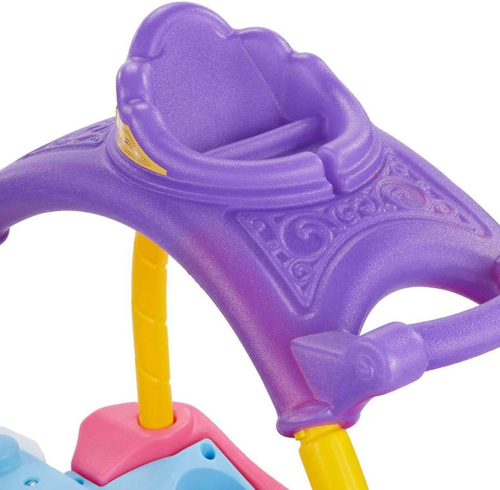 Thumbnail: Little Tikes Princess Horse and Carriage Pedal Push Riding Toy