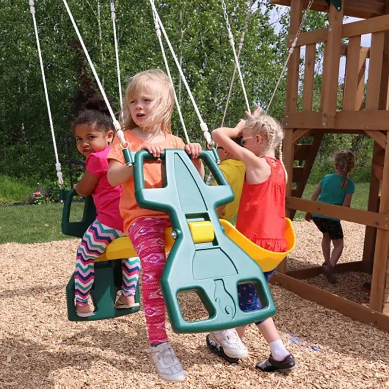 Thumbnail: Kidkraft Windale Wooden Swing Set