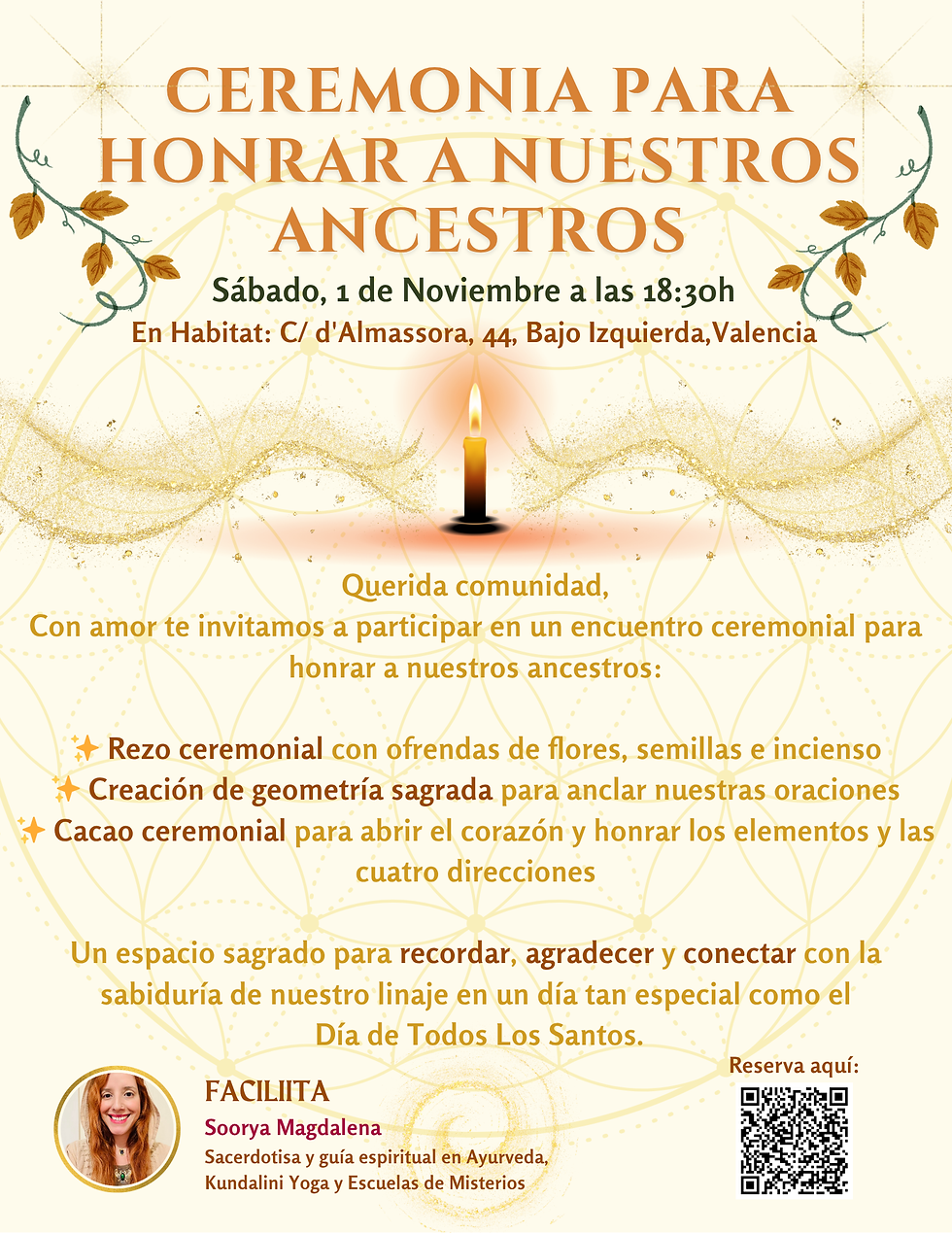 Ceremonia para Honrar a Nuestros Ancestros
