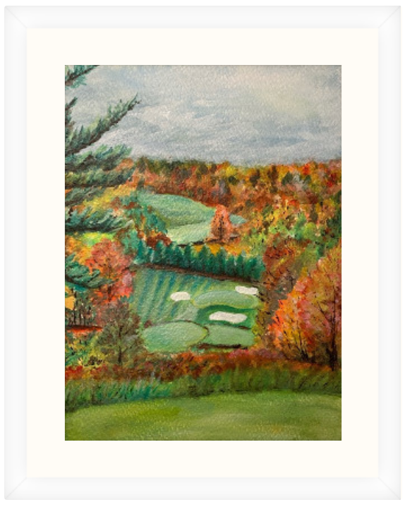 Thumbnail: Fall Golf Print
