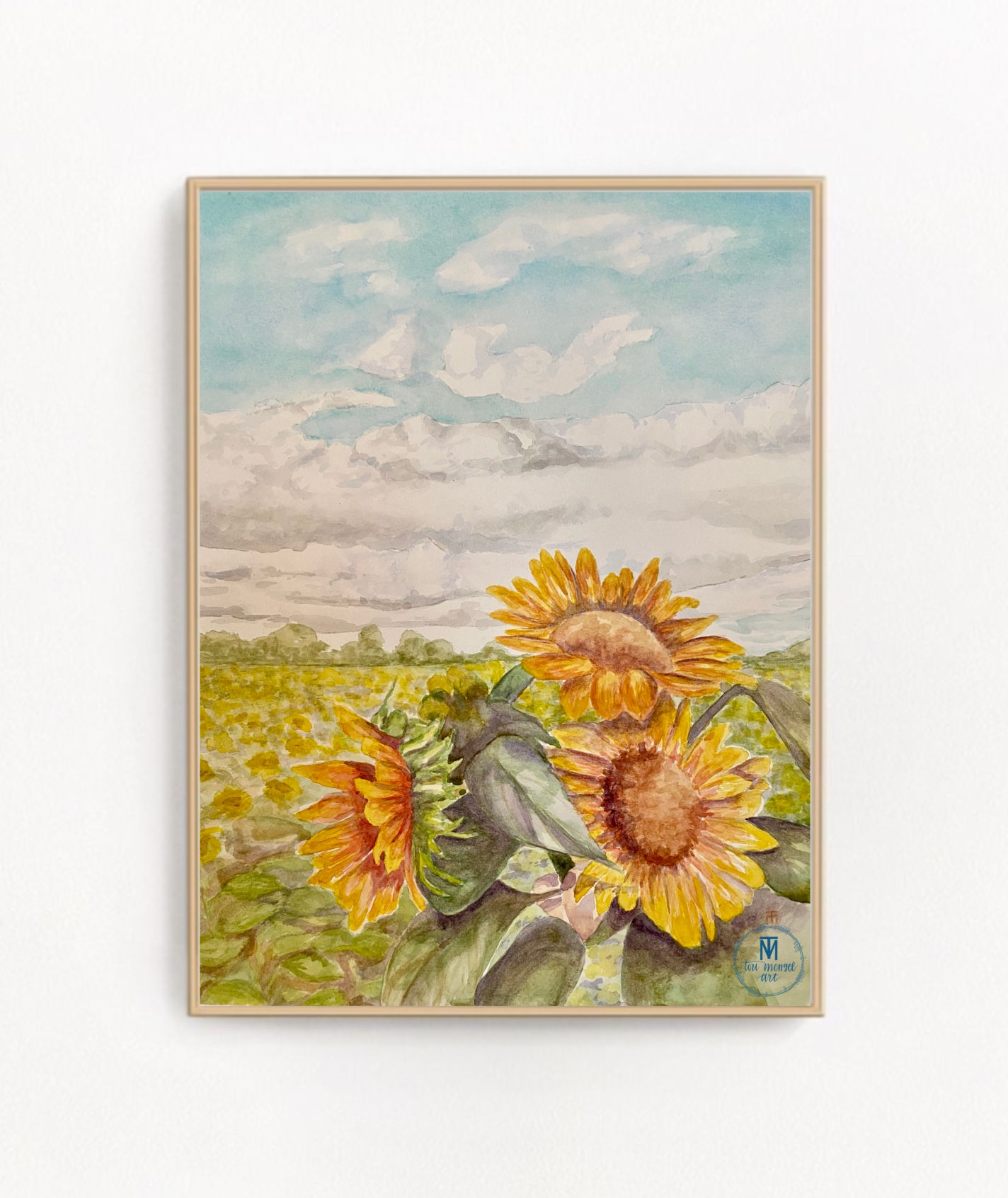 Sunflower Field Print