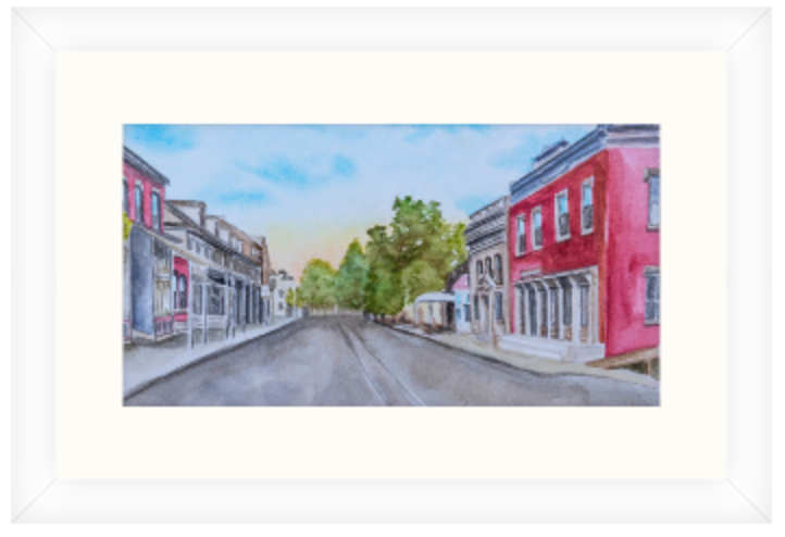 Thumbnail: Vintage Town 2 Print