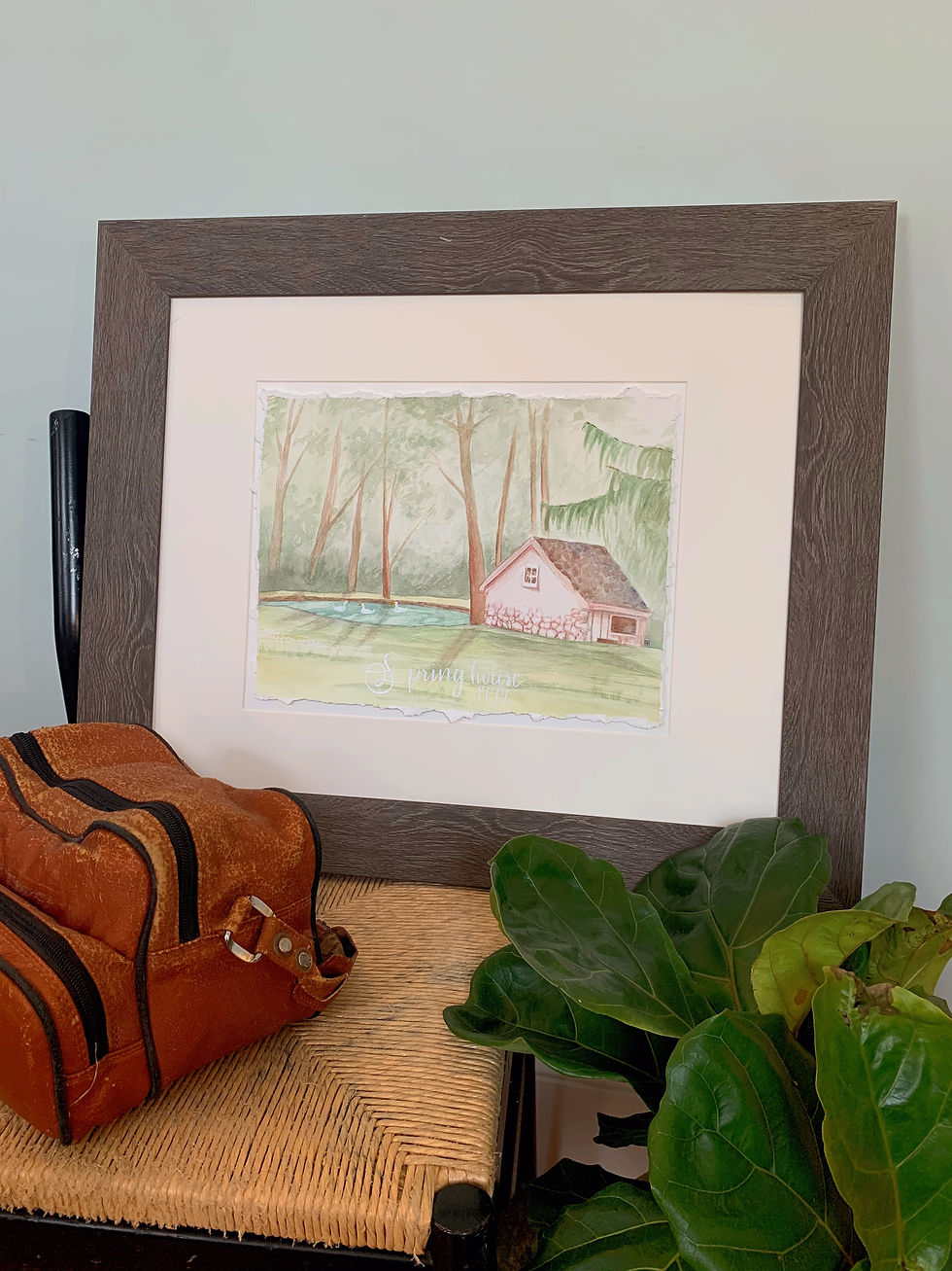 Thumbnail: Custom Watercolor Painting