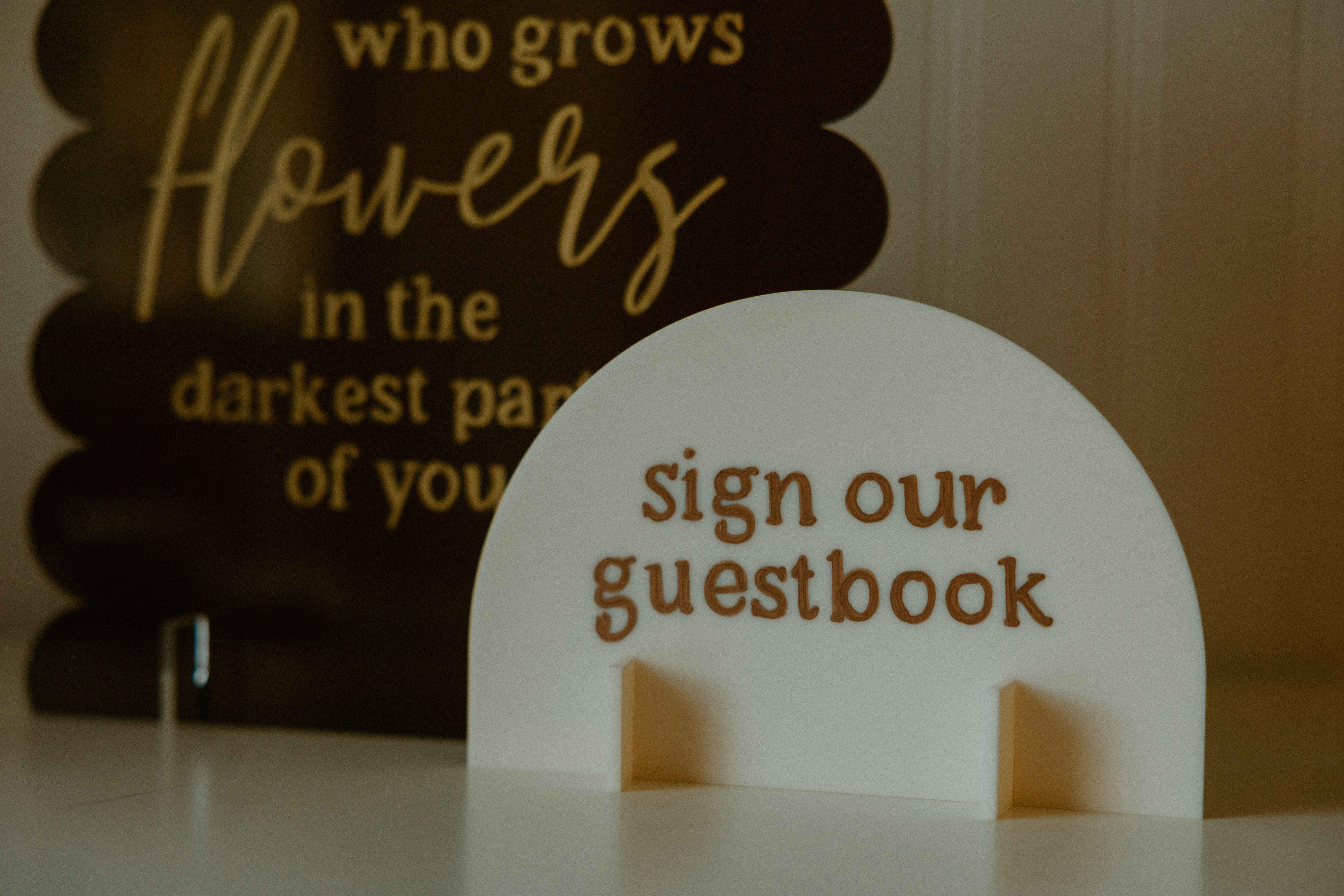 Wedding Table Signs
