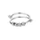 Thumbnail: Exaggeration Punk Metal Personality Irregular Three-layer Design Ball-Shape Ring