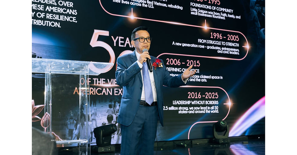 David Duong, Founder and Chairman of the Vietnamese American Business Association (VABA)