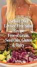 Sirloin Over Lettuce Free Salad Recipe