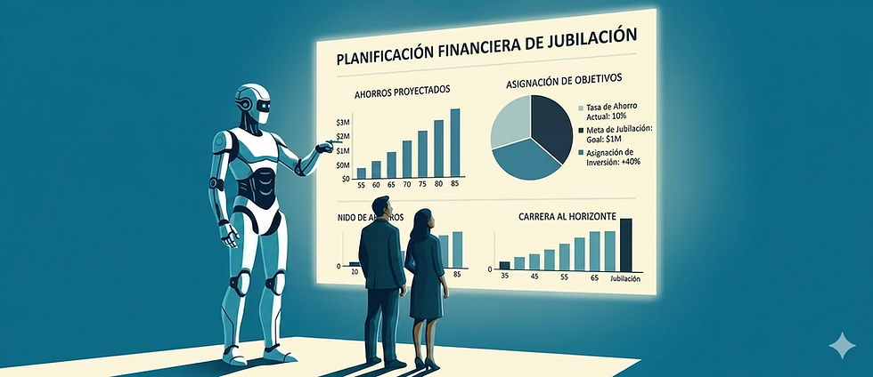 ¿Quieres usar la IA para planificar tu jubilación?