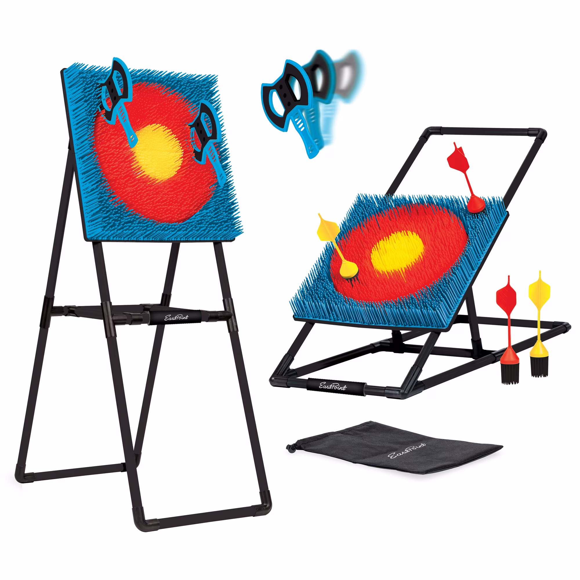 Axe throwing and lawn darts yard game rental