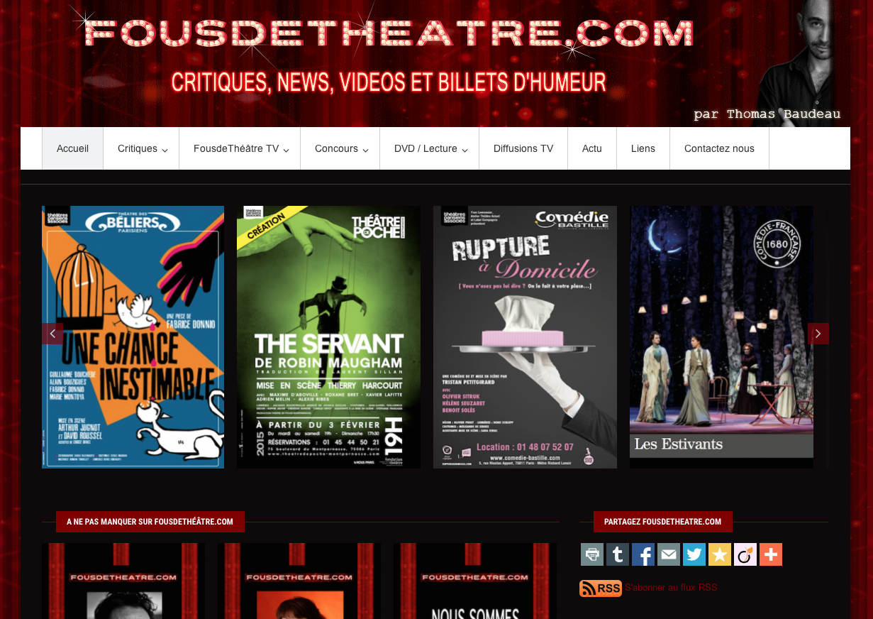 Fous de théâtre