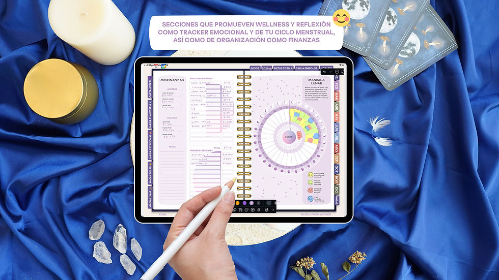 Miniatura: Agenda Lunar 2026 Digital Interactiva