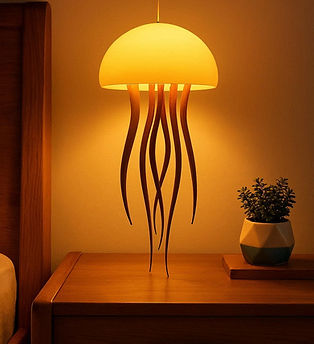 jelly fish lamp
