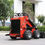 Thumbnail: TYPHON STOMP 1800lbs Mini Skid Steer Loader 23HP Wheel Gas EPA B & S Engine USA