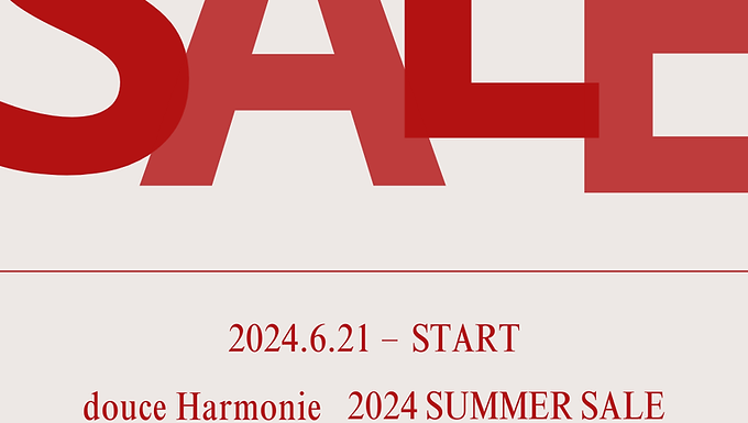 2024 SUMMER SALE START !