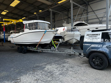 quicksilver 605 remorque