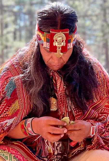 Lehrer und Gründer Inka T´tito Q´osnipa Kuntur