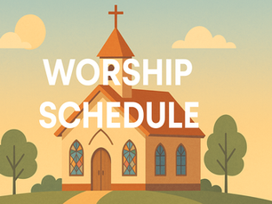 Worship Schedule