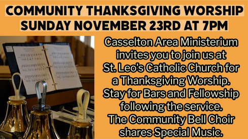Community Thanksgiving Worship – A Night of Gratitude and Fellowship