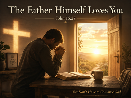 You Do Not Have to Convince God.