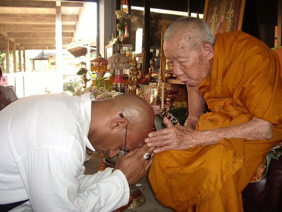 Pre-ordination blessing