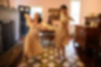 dancers in historic house