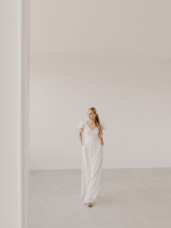 Jumpsuit mit Ärmeln