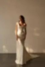 Elegantes Fit & Flair Brautkleid