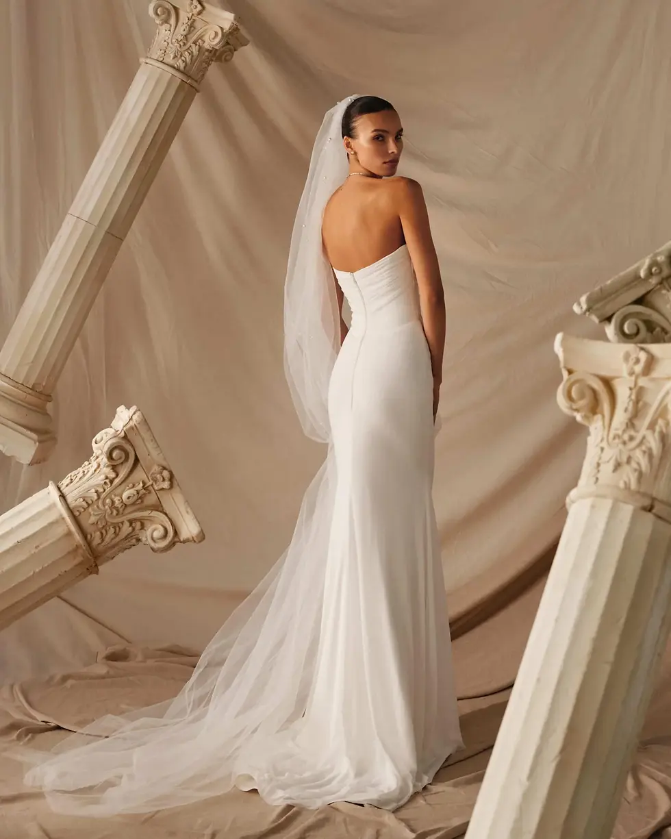 Miniaturbild: Brautkleid ohne Schlitz