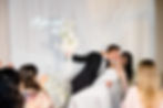 Hochzeitspaar in der Villa Waldeck bei freier Trauung in der Villa Waldeck