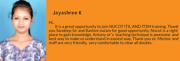 Nucot testimonial