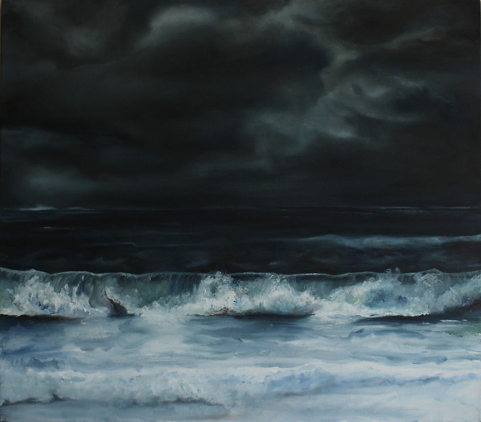 Candace Couse, Storm, oil on canvas 2016