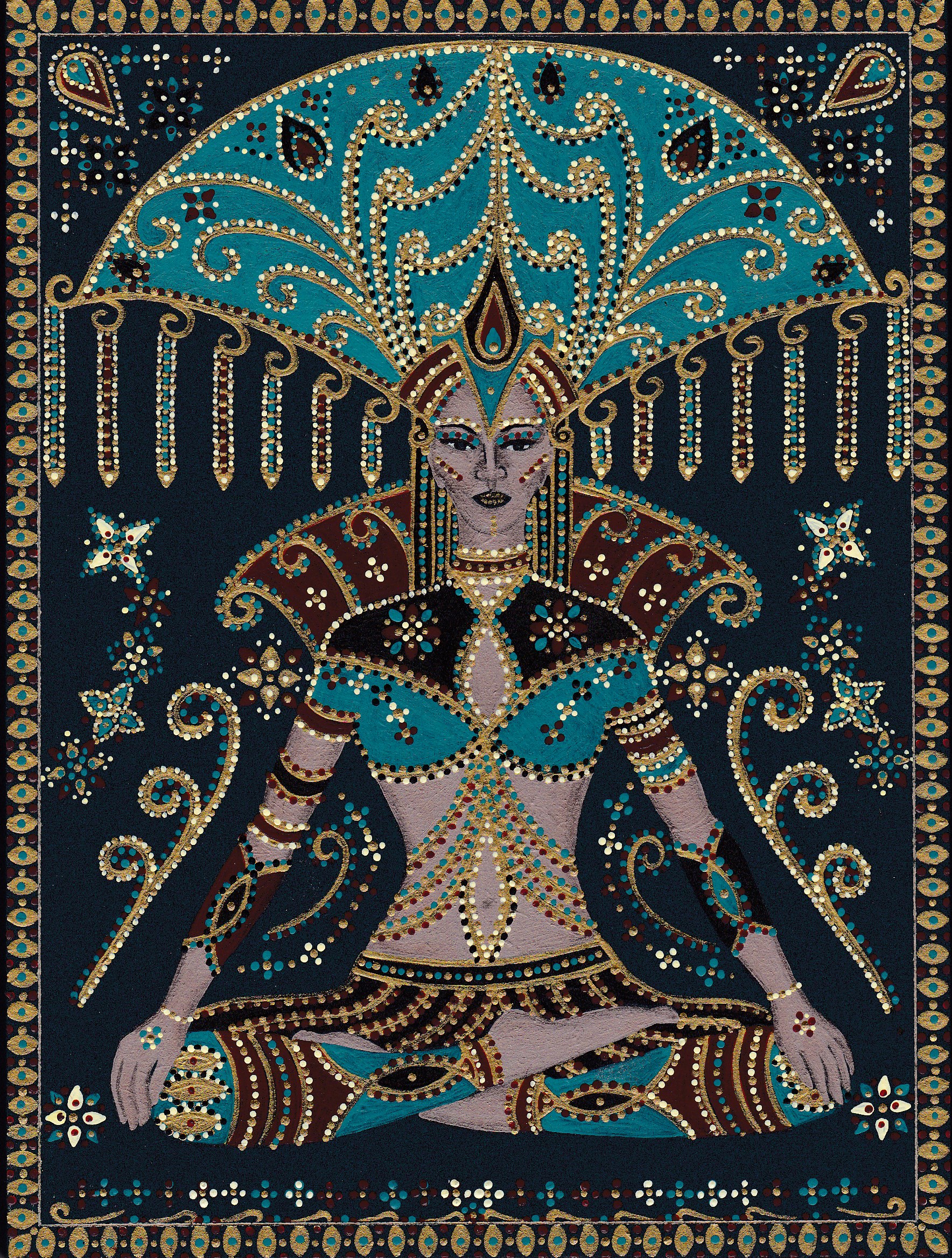 Seated Queen 1
