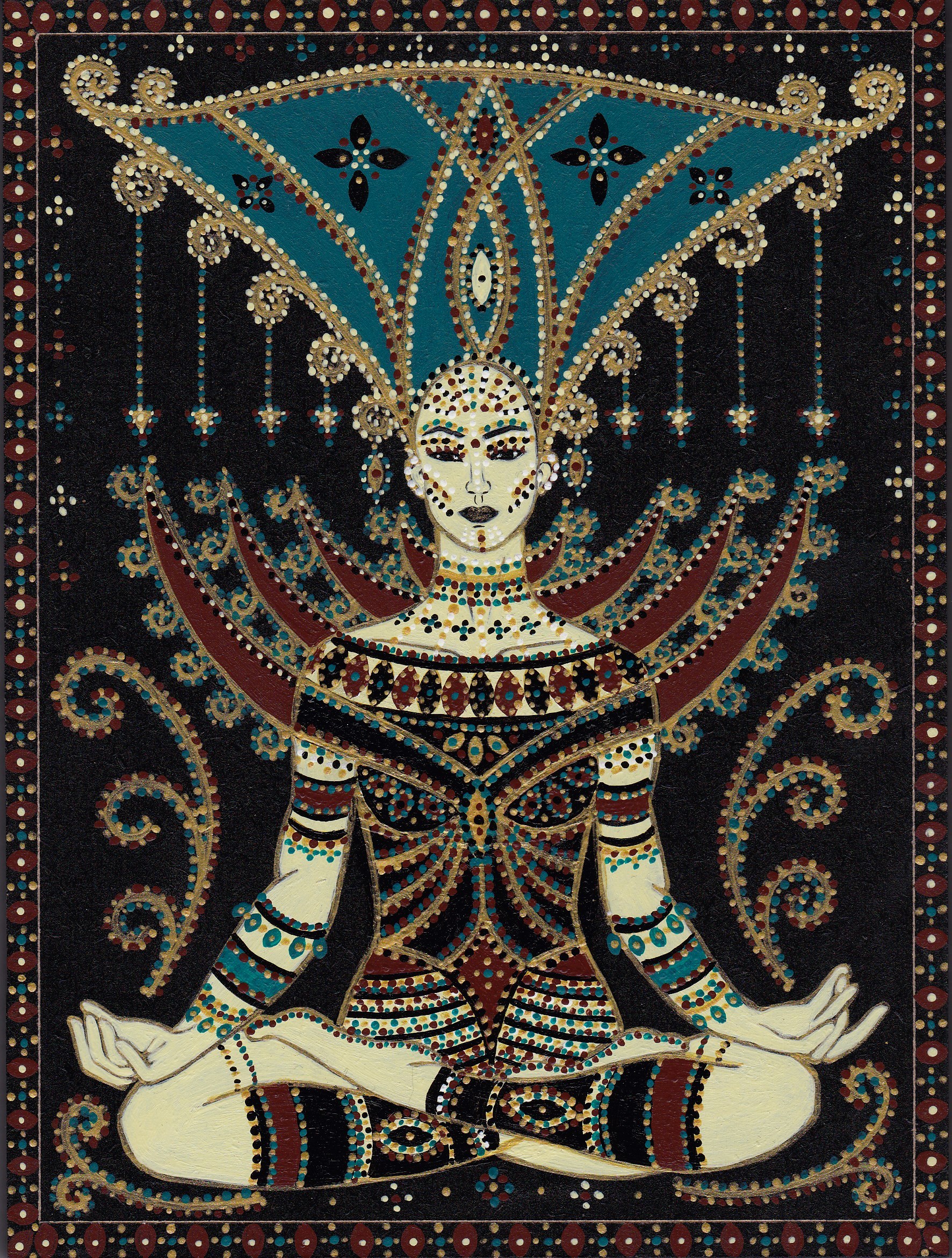Seated Queen 3