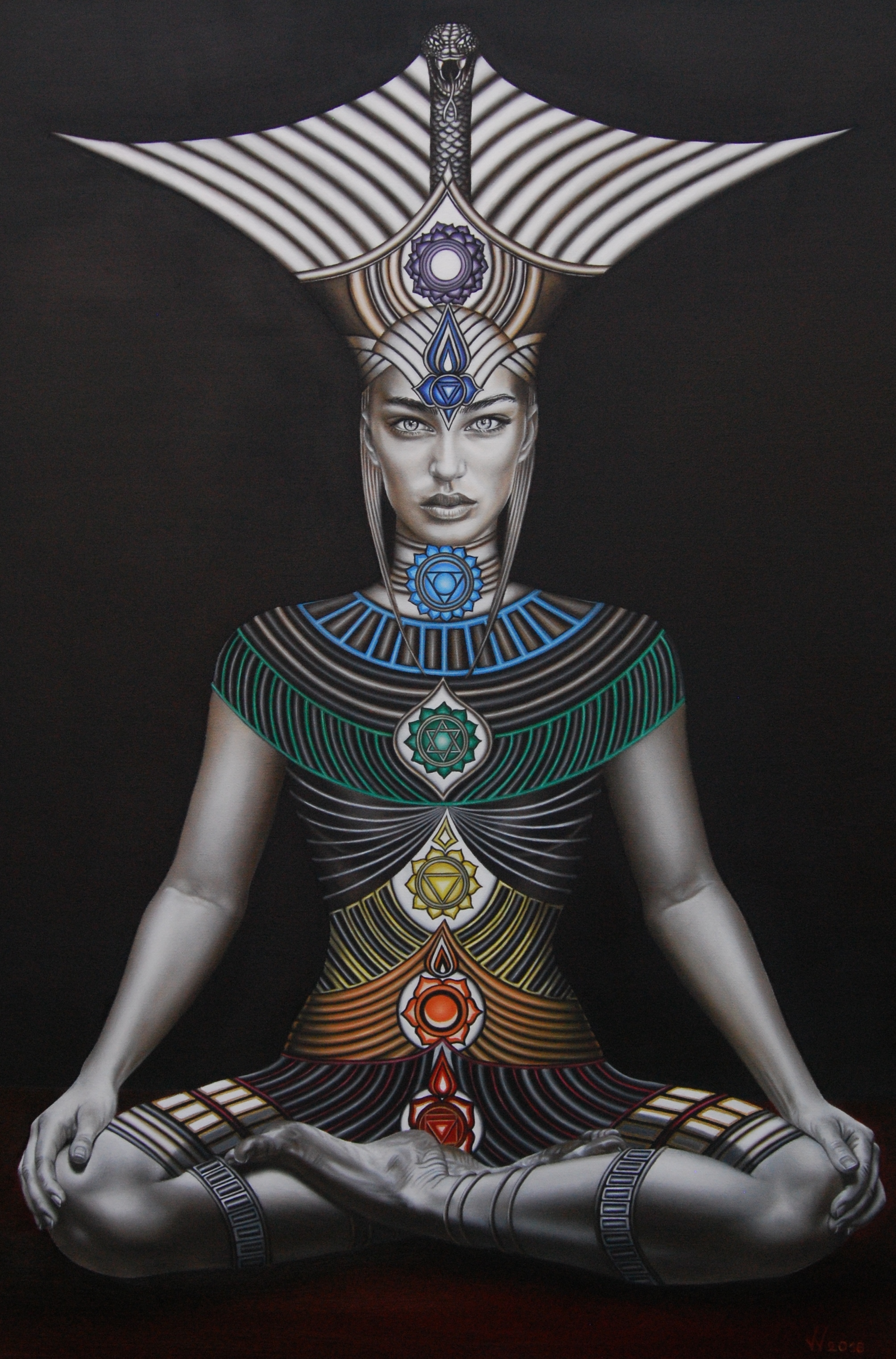 Seated Queen