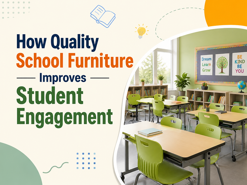 How Quality School Furniture Improves Student Engagement