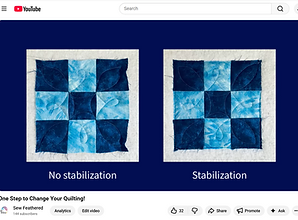 Stabilization video preview