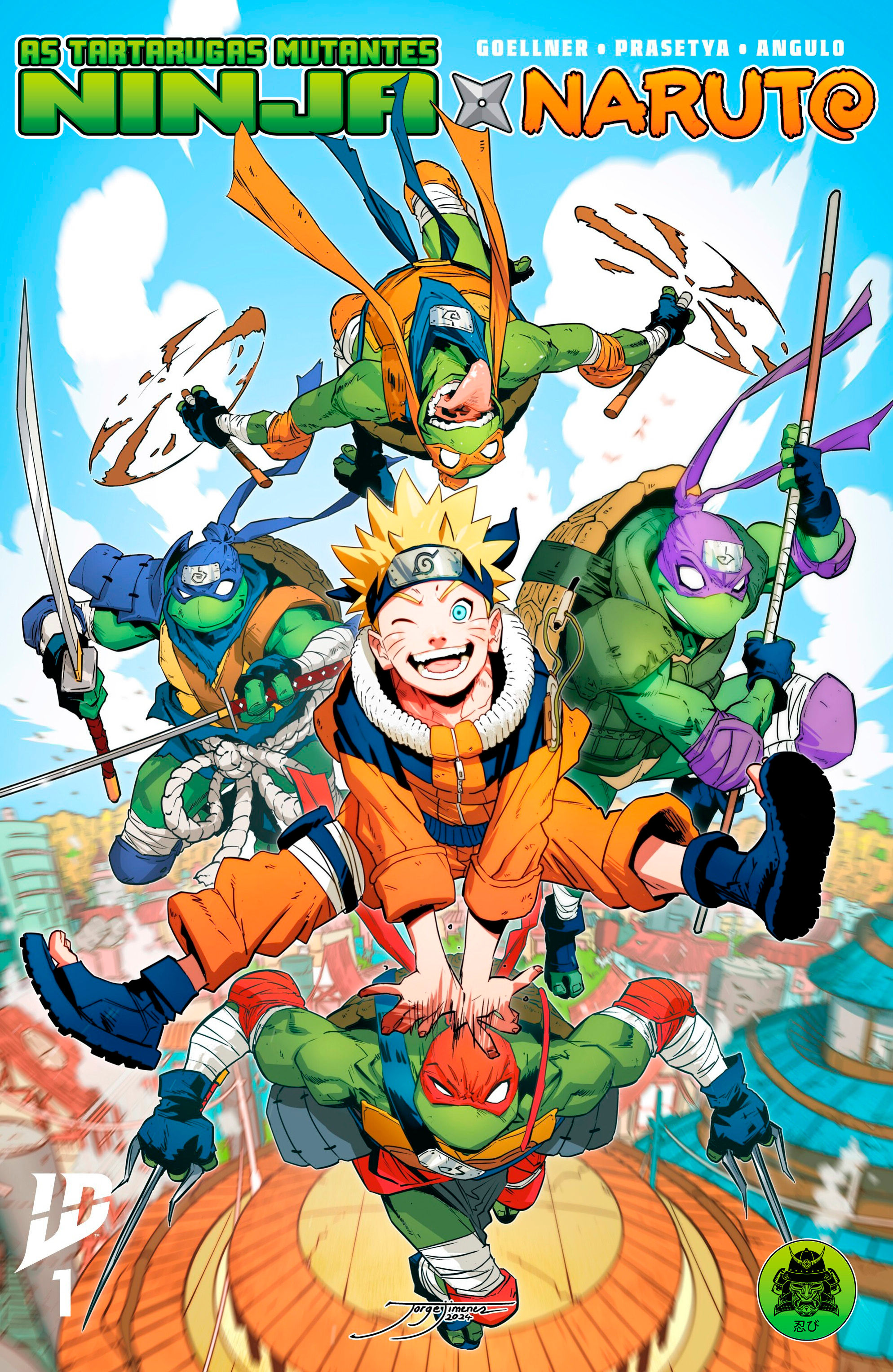 As Tartarugas Mutantes Ninja x Naruto